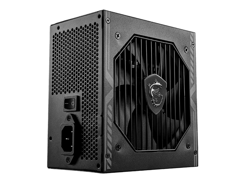 MSI MAG A750BN PCIE5, 750W,DC to DC power Design, Active PFC, ATX, PCIe 5.0 300W , 2xPCI-E, 5xSATA, 2xPERIPHERAL,FDD