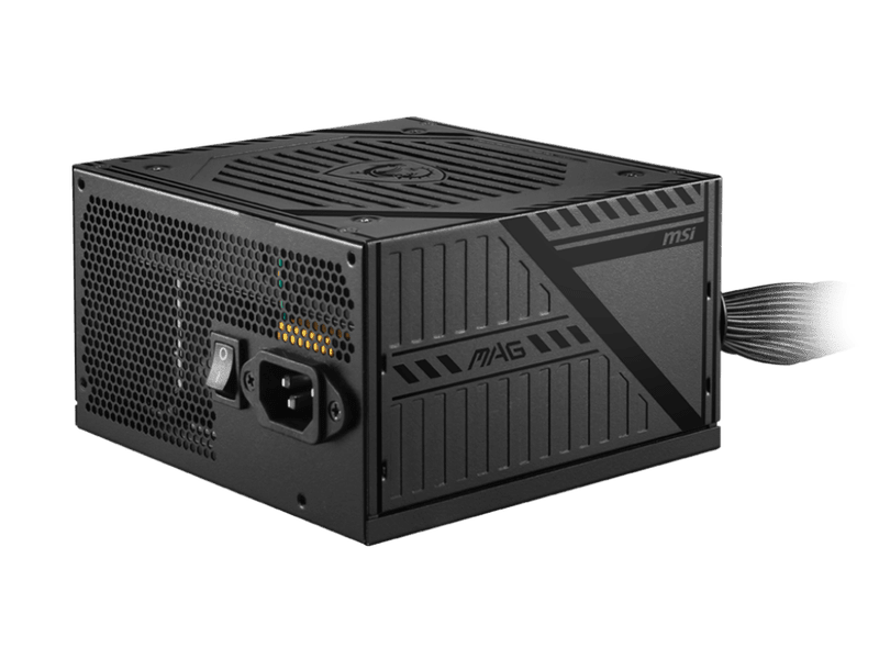 MSI MAG A650BNL WHITE 650W Power Supply, 80 PLUS Bronze, up to 85% Efficiency, Active PFC, OCP / OVP / OPP / SCP