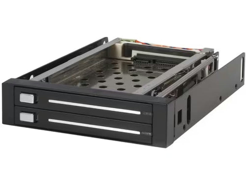 StarTech 2 Drive 2.5in Trayless Hot Swap SATA Mobile Rack Backplane