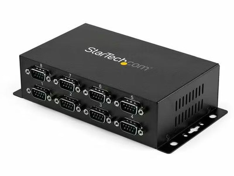 StarTech 8 Port USB to DB9 RS232 Serial Adapter Hub