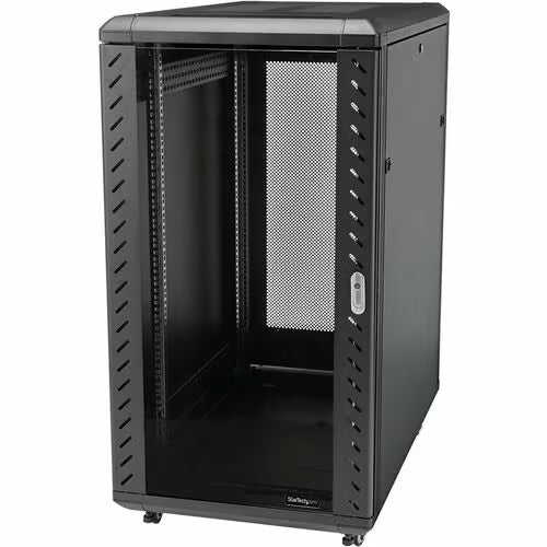 StarTech 22U 36in Knock-Down Server Rack Cabinet with Casters