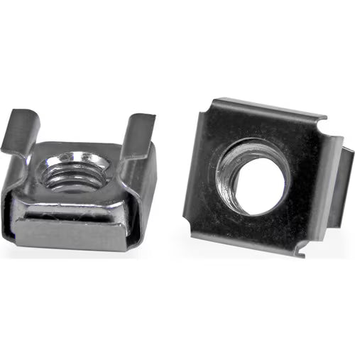 StarTech 50 Pkg M6 Cage Nuts for Server Rack Cabinet