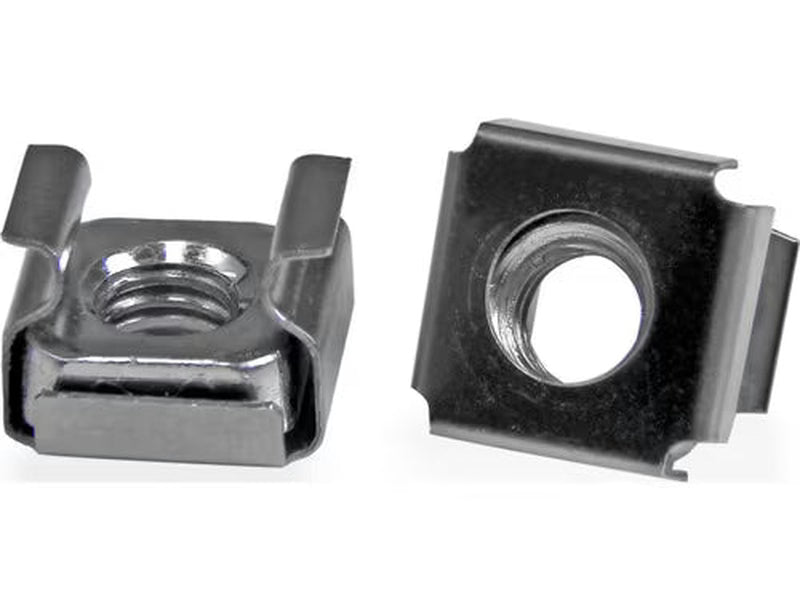 StarTech 50 Pkg M6 Cage Nuts for Server Rack Cabinet