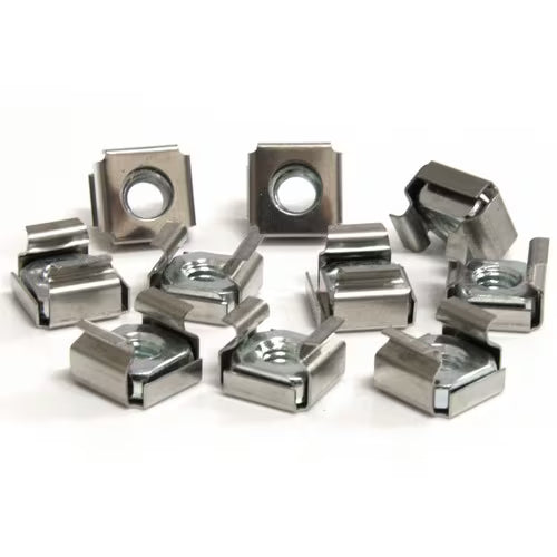 StarTech 50 Pkg M6 Cage Nuts for Server Rack Cabinet