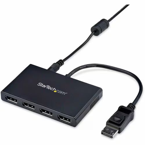 StarTech Multi Stream Transport Hub – DisplayPort™ to quad head DisplayPort MST hub