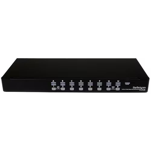 StarTech 16 Port Rackmount USB KVM Switch Kit with OSD and Cables