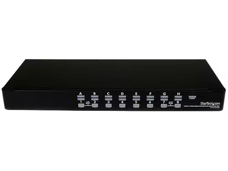 StarTech 16 Port Rackmount USB KVM Switch Kit with OSD and Cables