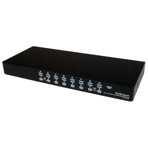 StarTech 16 Port Rackmount USB KVM Switch Kit with OSD and Cables