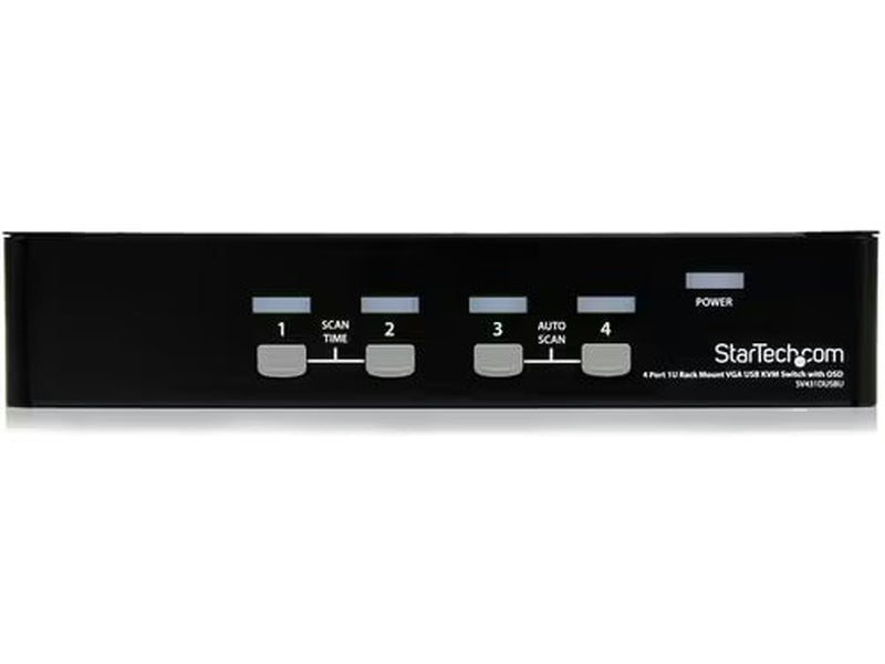 StarTech KVM Switchbox - 4/8/16 Port 1U Rack Mount VGA USB KVM Switch with OSD
