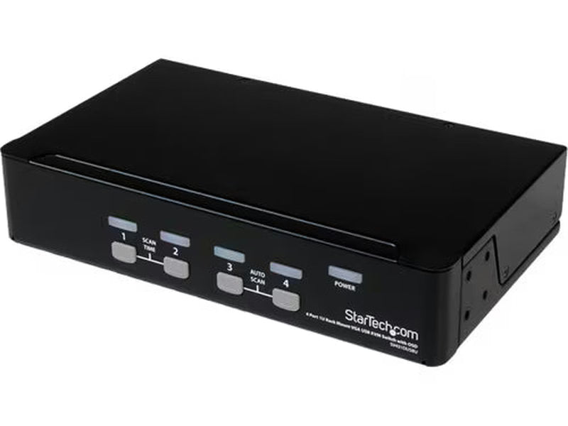 StarTech KVM Switchbox - 4/8/16 Port 1U Rack Mount VGA USB KVM Switch with OSD