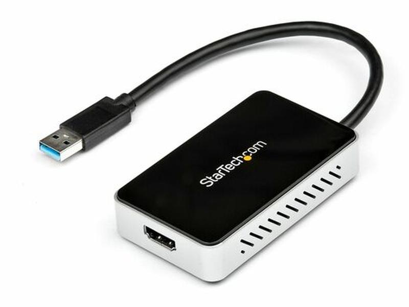 StarTech USB 3.0 to HDMI Adapter w/ 1x USB, USB to VGA Monitor Converter for Windows no support for macOS/ChromeOS/Linux