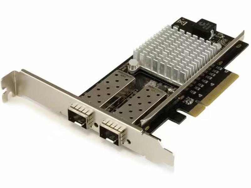 StarTech 2-Port 10G Fiber Network Card with Open SFP+ - PCIe, Intel Chip