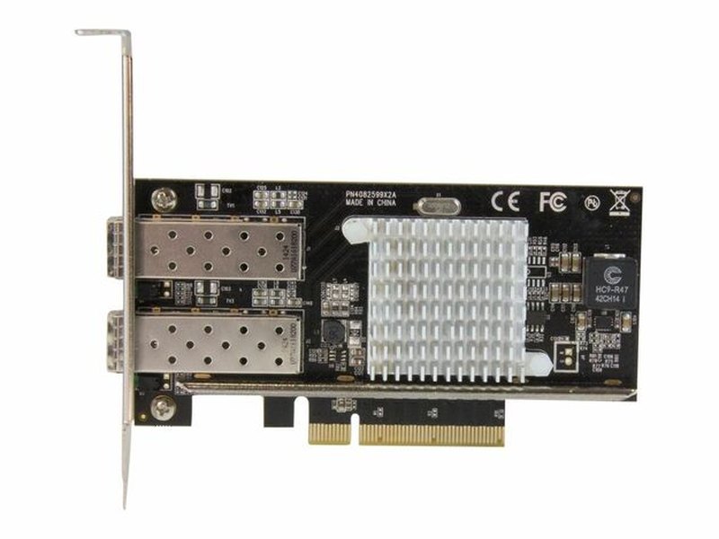 StarTech 2-Port 10G Fiber Network Card with Open SFP+ - PCIe, Intel Chip