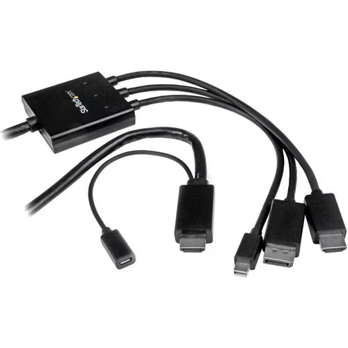 StarTech HDMI, DisplayPort or Mini DisplayPort to HDMI Converter Cable - 2 m 6 ft.