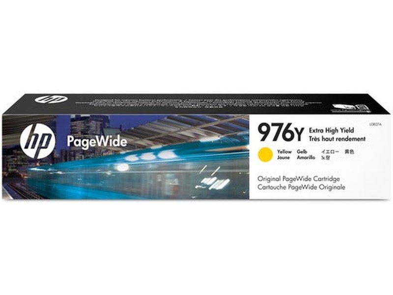 HP 976Y Original Extra High Yield Page Wide Ink Cartridge - Yellow Pack - 13000 Pages