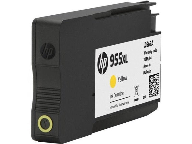 HP 955XL Original High Yield Inkjet Ink Cartridge - Yellow Pack - 1600 Pages