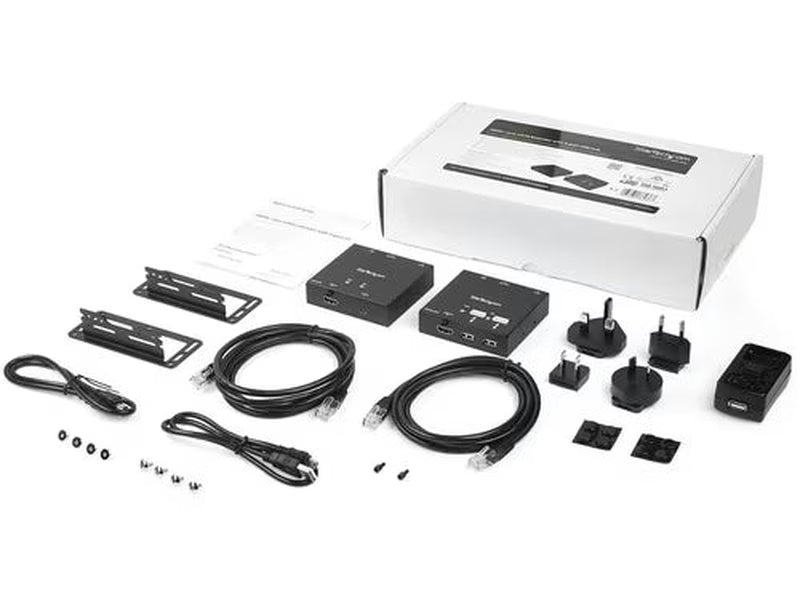 StarTech HDMI over CAT6 Extender with 4-port USB Hub - 165 ft 50m - 1080p