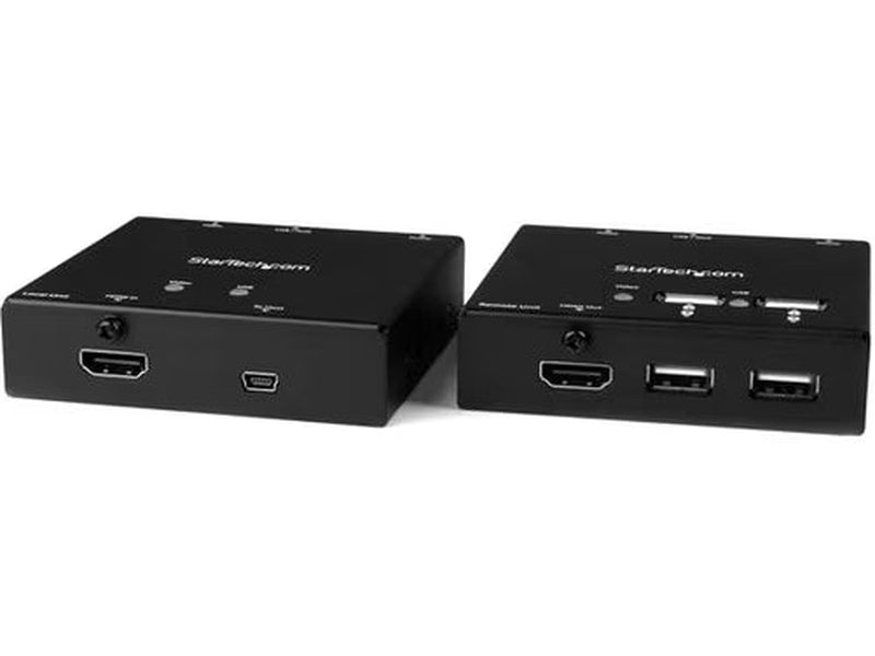 StarTech HDMI over CAT6 Extender with 4-port USB Hub - 165 ft 50m - 1080p