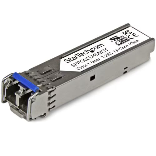 StarTech Cisco Compatible Gigabit Fiber SFP Transceiver Module SM/MM LC - 10 km (Mini-GBIC)