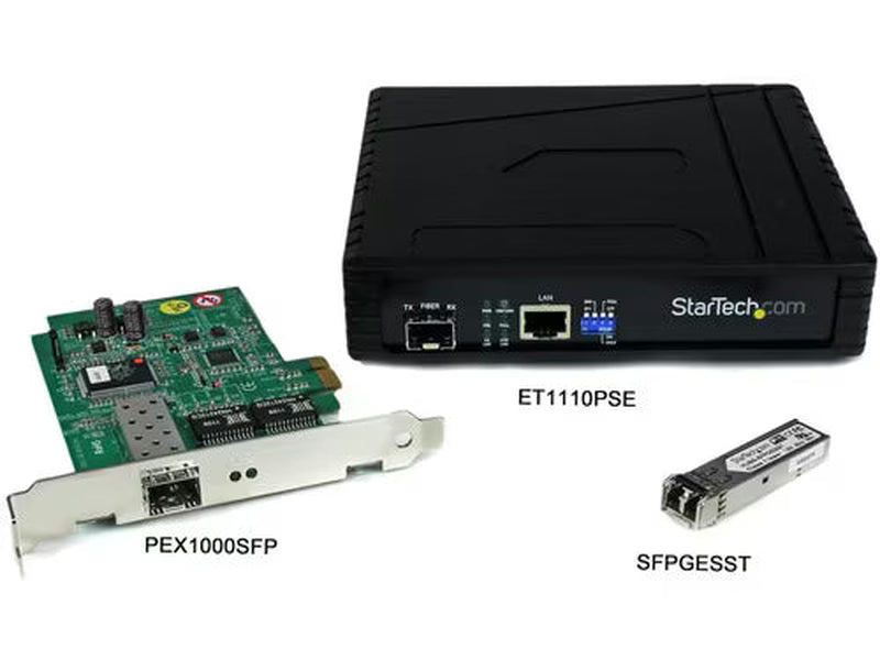 StarTech Cisco Compatible Gigabit Fiber SFP Transceiver Module MM LC w/ DDM – 550m Mini-GBIC