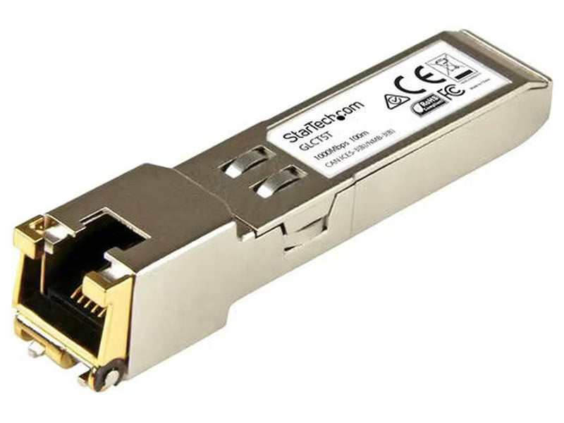 StarTech Gigabit RJ45 Copper SFP Transceiver Module - Cisco GLC-T Compatible - 10 Pack