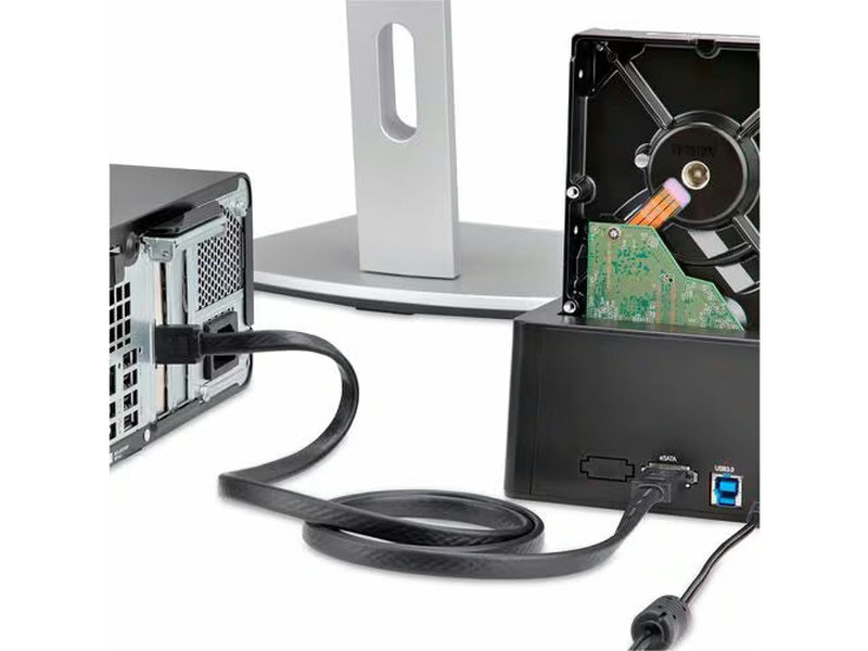 StarTech eSATA / USB 3.0 Hard Drive Duplicator Dock – Standalone HDD Cloner with SATA 6Gbps for fast-speedduplication