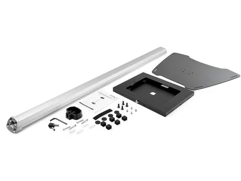 StarTech Secure Tablet Floor Stand, Security lock protects your tablet from theft and tampering - Supports iPad and other 9.7" tablets