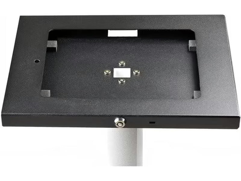 StarTech Secure Tablet Floor Stand, Security lock protects your tablet from theft and tampering - Supports iPad and other 9.7" tablets