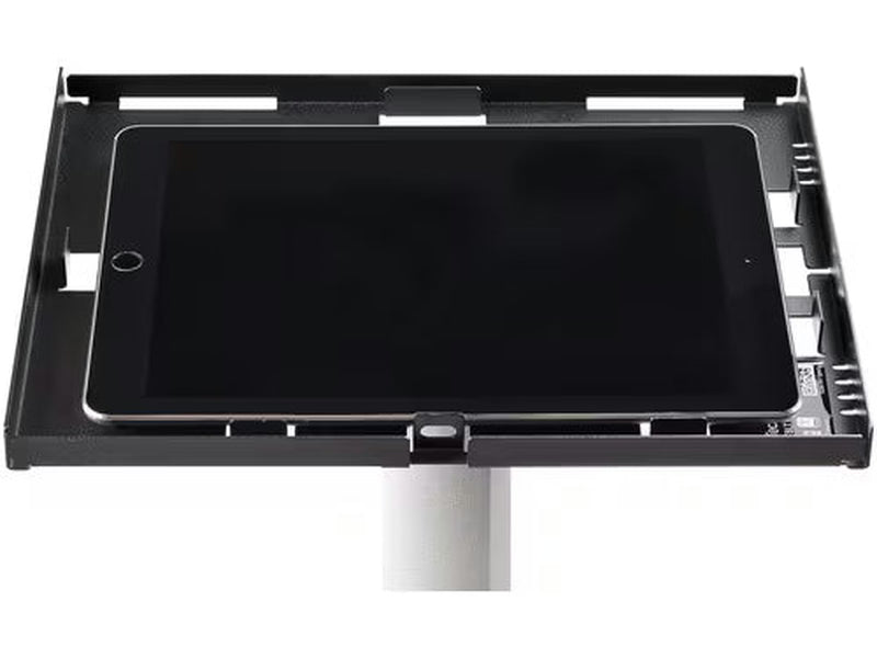 StarTech Secure Tablet Floor Stand, Security lock protects your tablet from theft and tampering - Supports iPad and other 9.7" tablets
