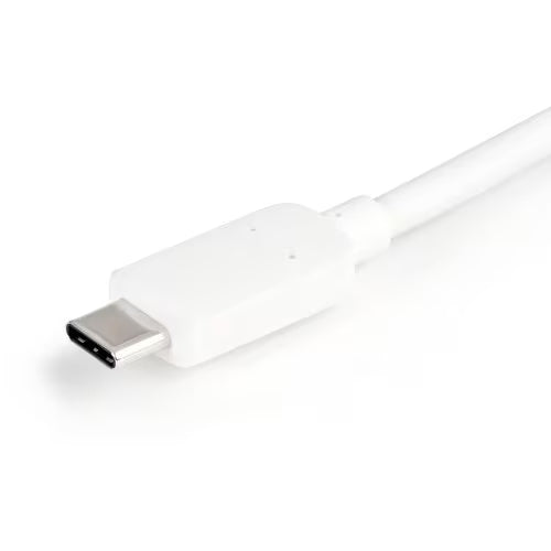 StarTech USB-C to 4K HDMI Multifunction Adapter withPower Delivery and USB-A Port - White