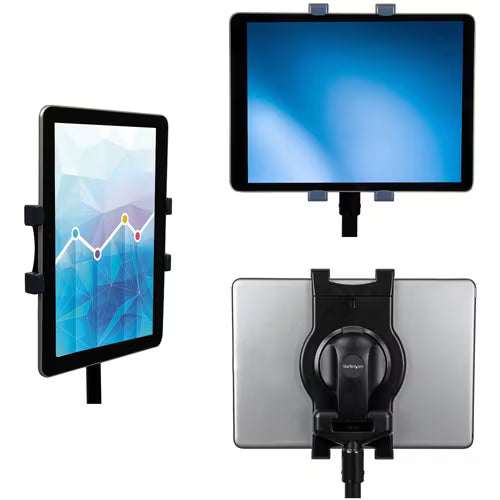 StarTech Adjustable Tablet Tripod Stand For 6.5" to 7.8" Wide Tablets