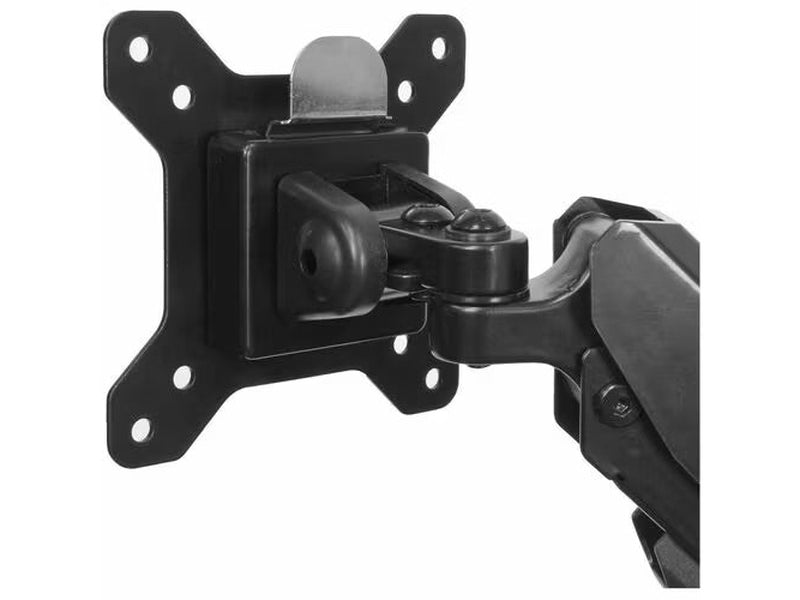Dual Monitor Mount with Built-In 2-Port USB Pass-Through, up to 32" 17.6lb/8kg