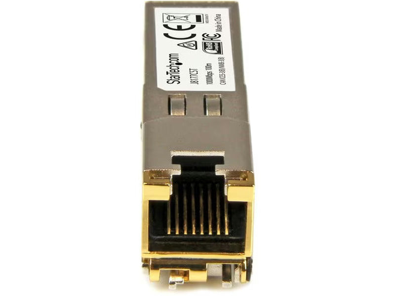 StarTech Gigabit RJ45 Copper SFP Transceiver Module - HPJ8177C Compatible