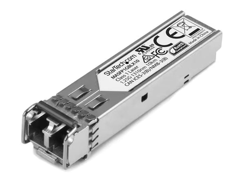 StarTechGigabit Fiber 1000Base-LX SFP Transceiver Module- Cisco Meraki MA-SFP-1GB-LX10 Compatible - SMLC - 10 km