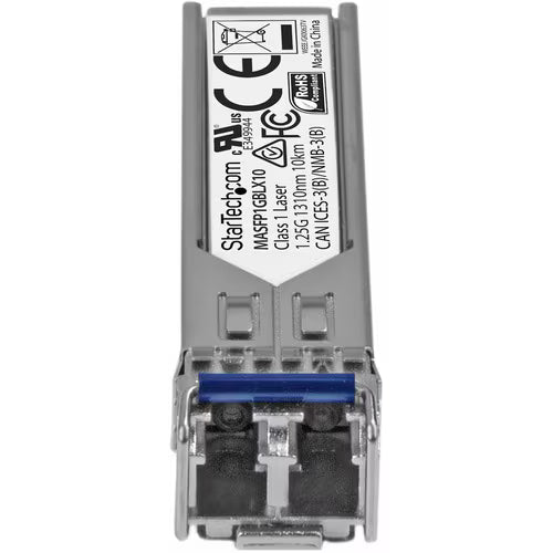 StarTechGigabit Fiber 1000Base-LX SFP Transceiver Module- Cisco Meraki MA-SFP-1GB-LX10 Compatible - SMLC - 10 km