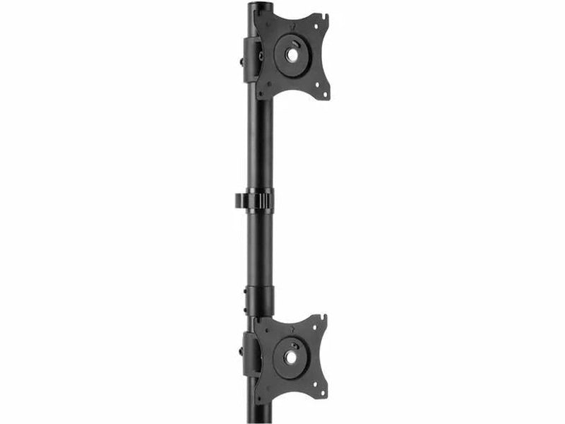 StarTech Vertical Dual Monitor Stand, Heavy Duty Steel, Monitors up to 27" 22lb/10kg