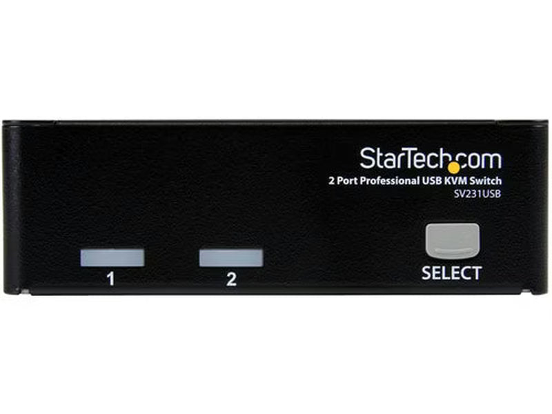 StarTech 2 Port Professional USB KVM Switch Kit with Cables 4 Port Professional USB KVM Switch