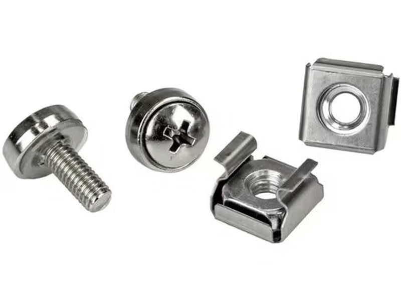 StarTech M5 Rack Screws and M5 Cage Nuts - 20 Pack