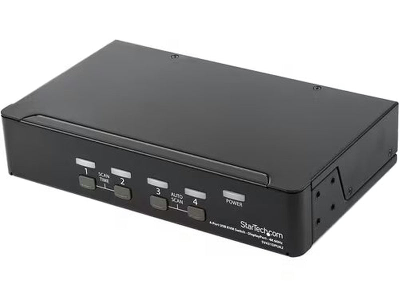 StarTech 4 Port DisplayPort KVM Switch 4K 60Hz