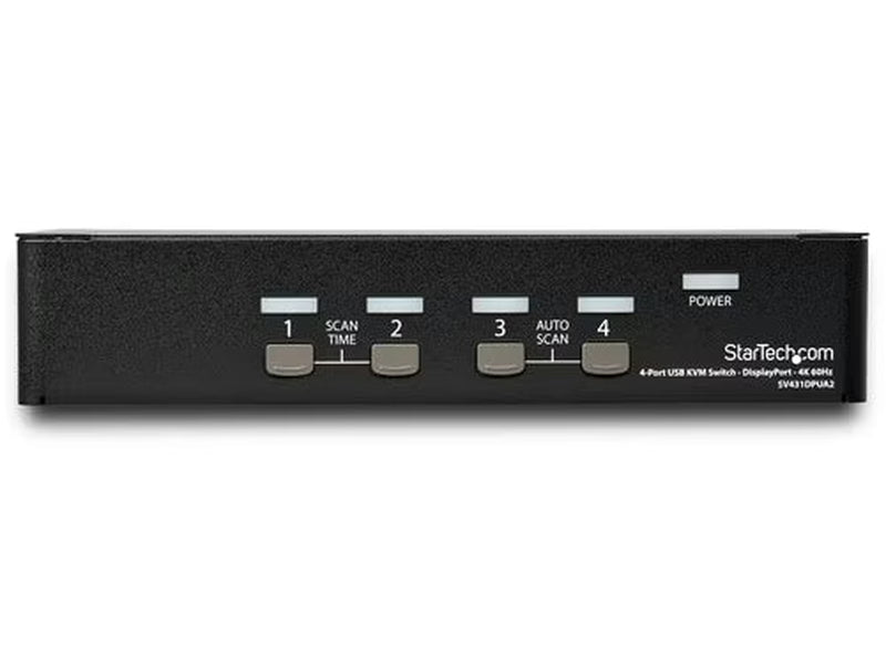 StarTech 4 Port DisplayPort KVM Switch 4K 60Hz