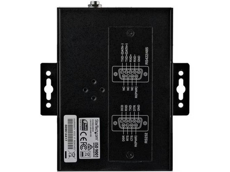 StarTech 4-Port Industrial USB to RS-232/422/485 SerialAdapter - 15 kV ESD Protection