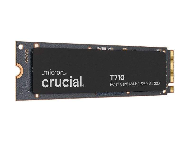 Crucial CT4000T710SSD8 T710 4TB PCIe Gen5 NVMe 2280 M.2 SSD