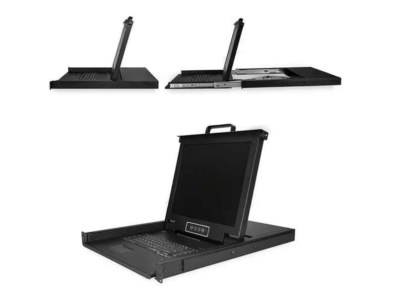 StarTech 8-Port Rackmount KVM Console with 17” Display with 1.8m Cables