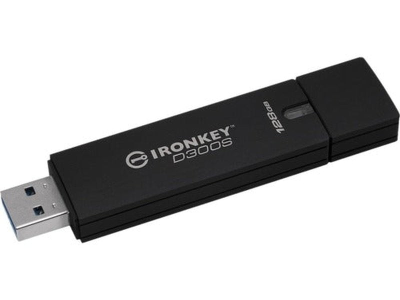 Kingston IronKey D300 D300S 128GB USB 3.1 Flash Drive