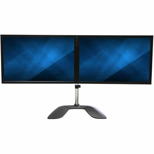 StarTech Dual Monitor Stand, Ergonomic Desktop Monitor Stand for up to 32"(17.6lb/8kg) VESA Displays