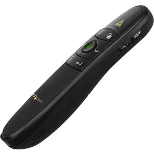 StarTech Wireless Presentation Remote with Green LaserPointer - 90 ft. (27 m)
