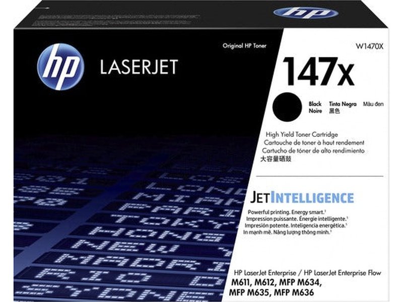 HP 147X Original High Yield Laser Toner Cartridge - Black Pack - 25200 Pages
