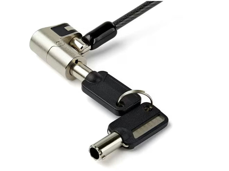 StarTech 2m 3-in-1 Universal Laptop Cable Lock