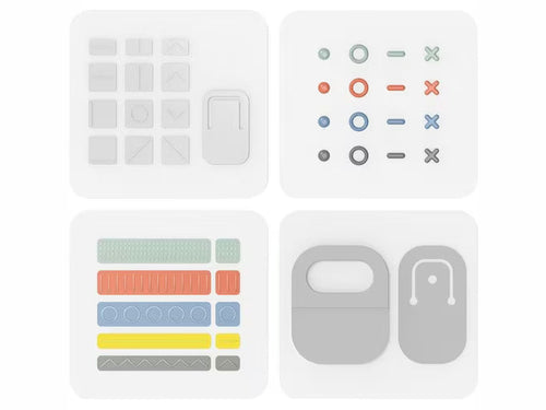 Microsoft Surface Adaptive Kit - White, Transparent, Light Grey