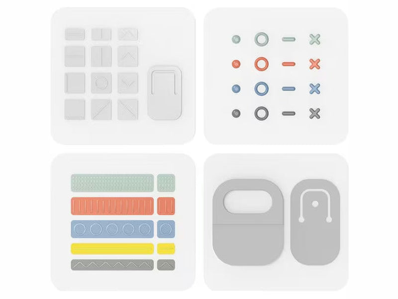 Microsoft Surface Adaptive Kit - White, Transparent, Light Grey